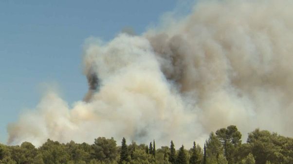 Incendie à Argelès-sur-Mer : 2500 vacanciers évacués Incendie à Argelès-sur-Mer : 2500 vacanciers évacués