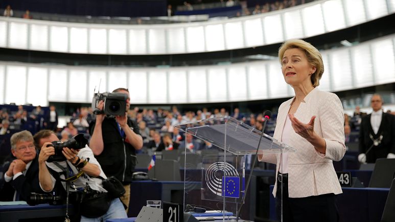 Von der Leyen mit kämpferischer Rede gegen Klimawandel und Armut