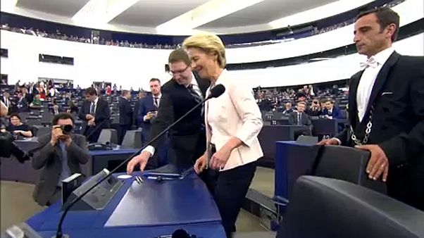 Ursula von der Leyen eleita presidente da Comissão Europeia Ursula von der Leyen eleita presidente da Comissão Europeia