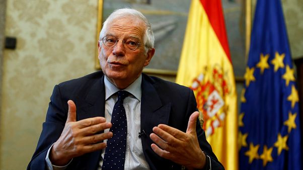 Josep Borrell, ministro en funciones de Asuntos Exteriores de España Josep Borrell, ministro en funciones de Asuntos Exteriores de España