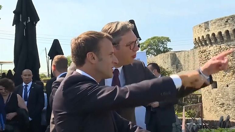 Kosovo und Serbien: Macron will „intelligente Lösung“