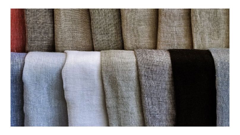 Picture  Natural linen fabric, Flax fiber, Linen