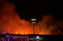 Brand auf kroatischer Insel Pag