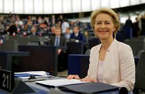 Megszavazták az EP-képviselők Ursula Von der Leyent a Bizottság elnökének
