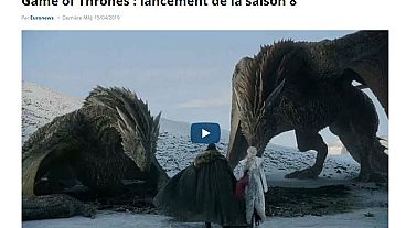 Capture d'écran euronews 