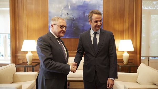 Συνάντηση Κυριάκου Μητσοτάκη με τον Κλάους Ρέγκλινγκ Συνάντηση Κυριάκου Μητσοτάκη με τον Κλάους Ρέγκλινγκ