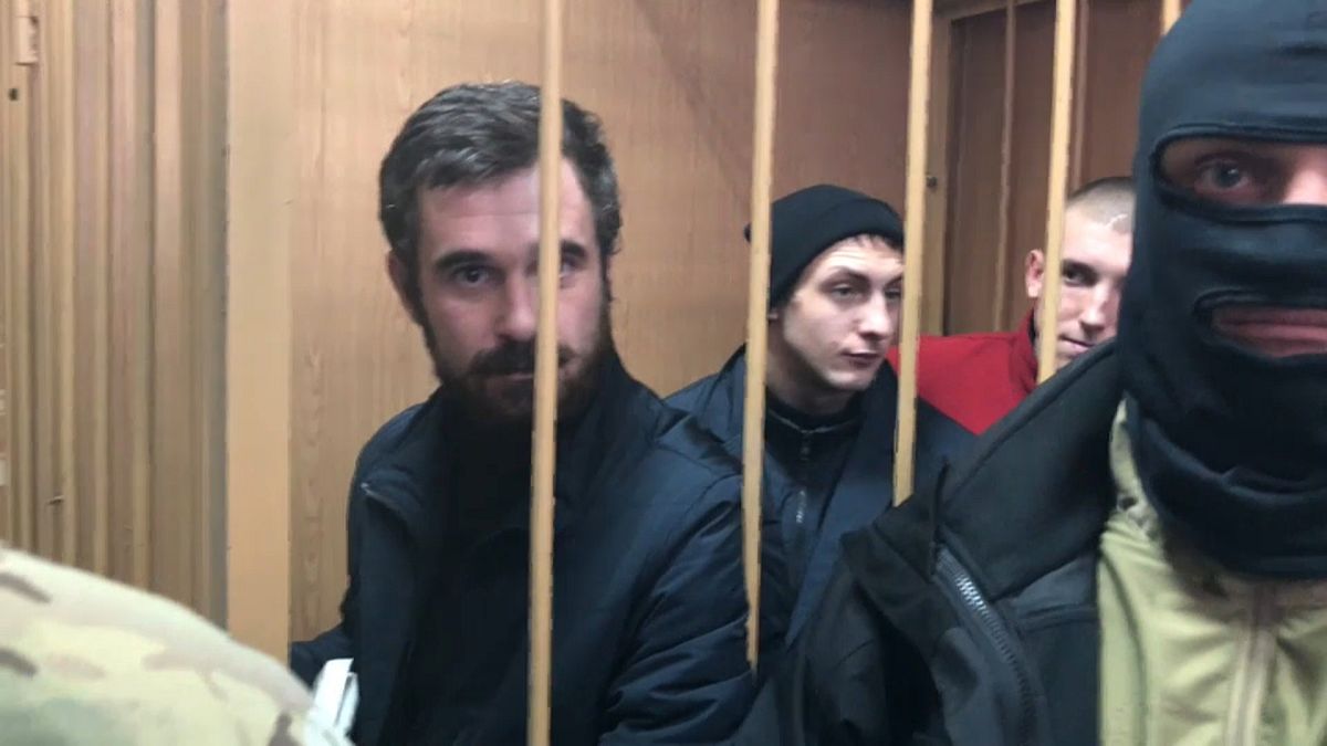 Les marins ukrainiens attendent d'être fixés sur leur sort
