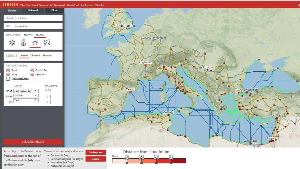 Travel back in time with the 'Google Maps' of Ancient Rome
