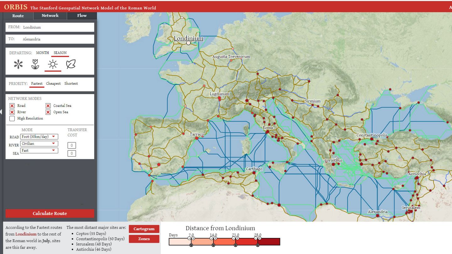 Travel Back In Time With The Google Maps Of Ancient Rome Euronews