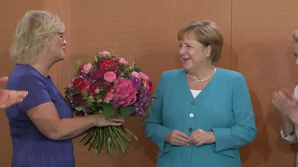 Angela Merkel am 65.: Ein normaler Arbeitstag Angela Merkel am 65.: Ein normaler Arbeitstag