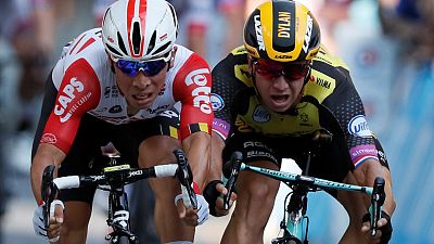 Tour de France: Australier Caleb Ewan gewinnt elfte Etappe