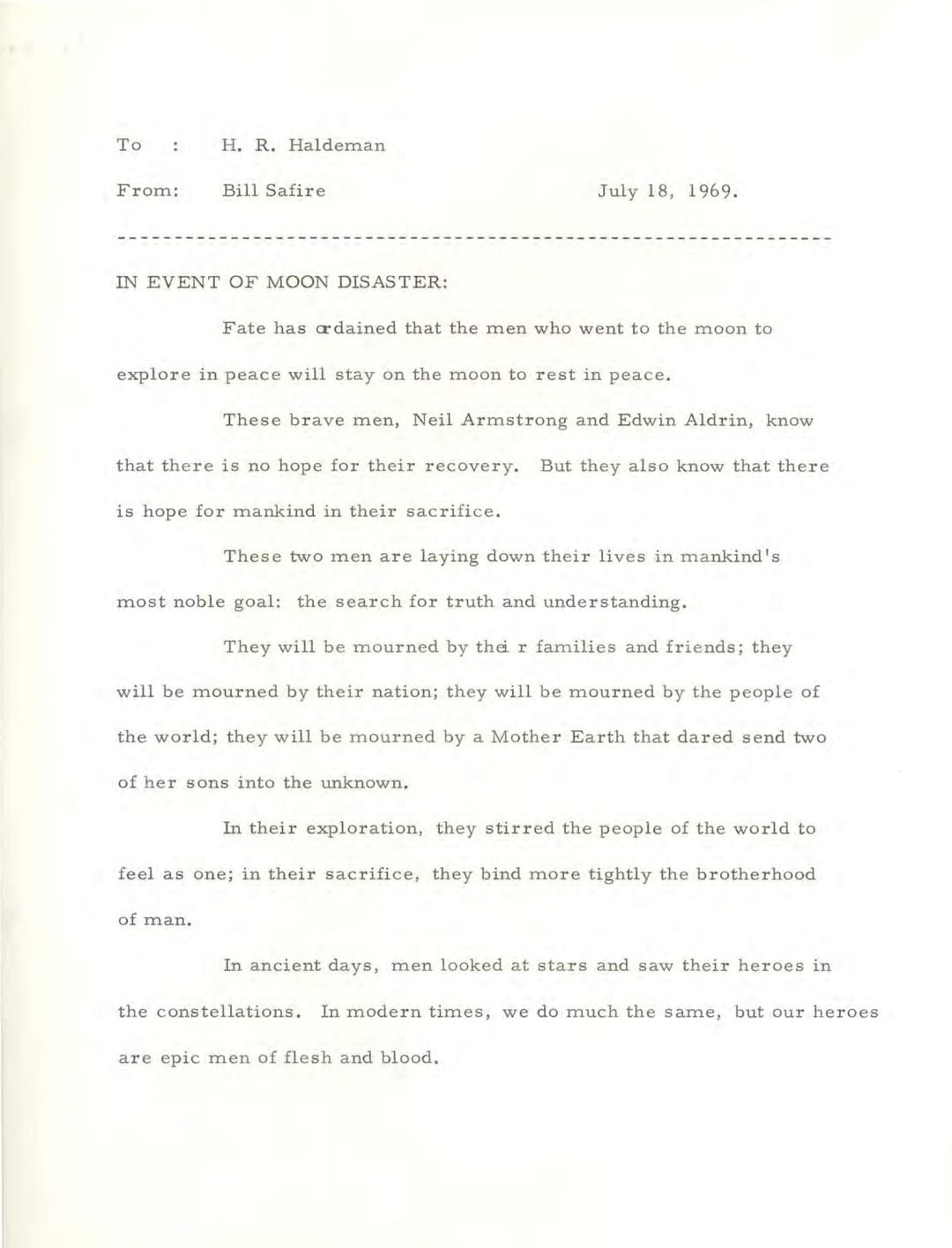 The Speech Nixon Prepared In Case Apollo 11 Ended In Tragedy | Euronews