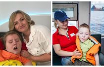 Елена Богомолова и Екатерина Коннова с детьми