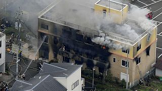ژاپن؛ آتش سوزی در یک استودیویی پویانمایی