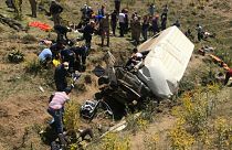 واژگونی خودروی حامل مهاجران در ترکیه