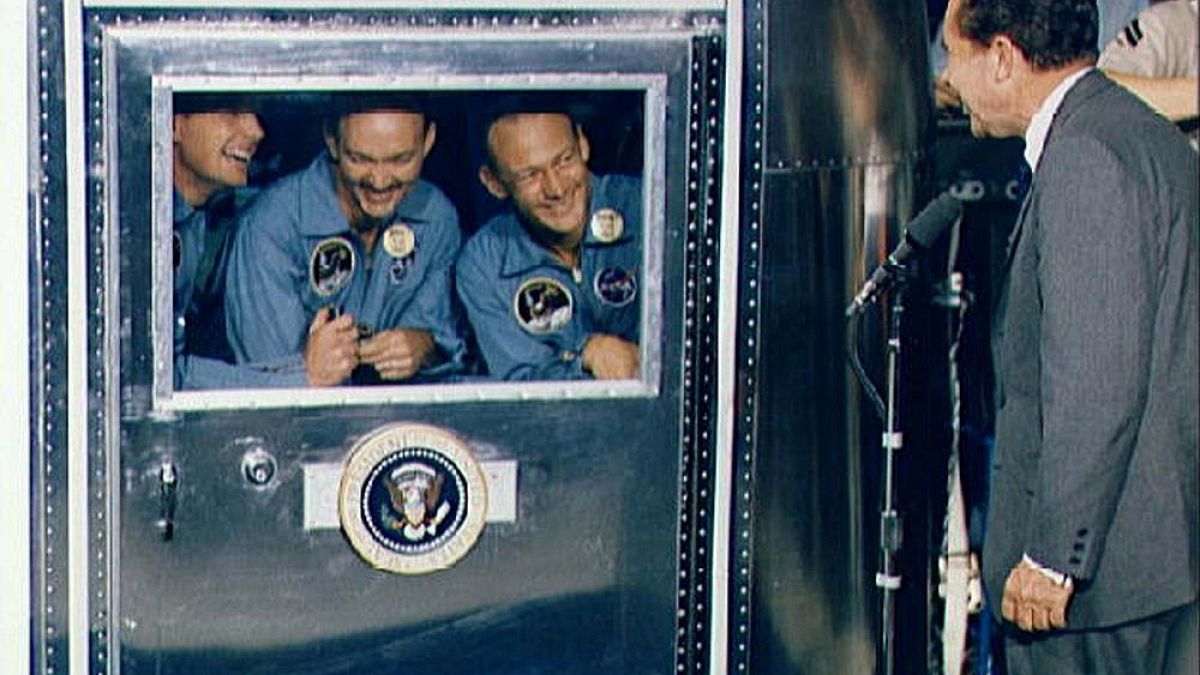 50 Jahre Mond-Landung: Die Rede, die Nixon (zum Glück) nie halten musste