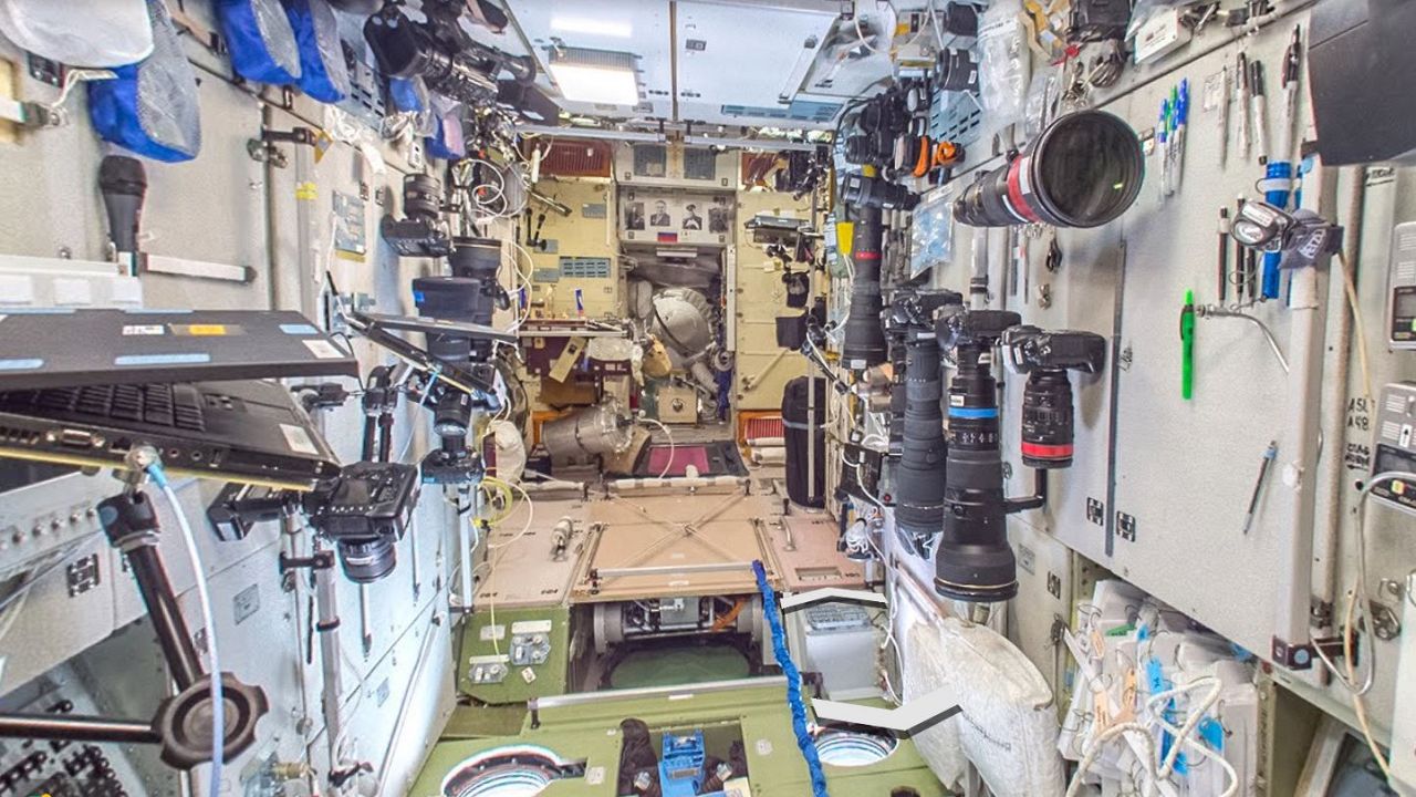 See 360 Degree View Inside International Space Station
