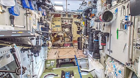 See 360-degree view inside International Space Station