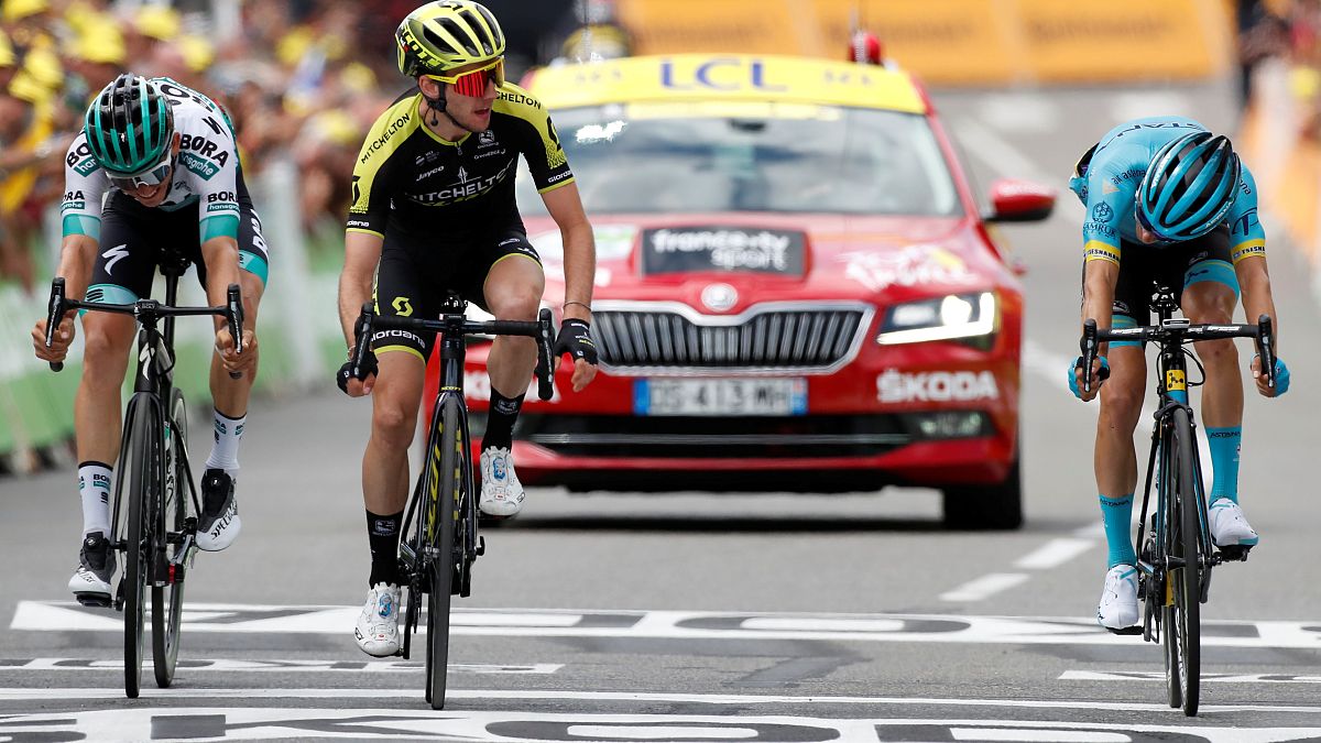 Tour de France: Brite Simon Yates gewinnt 12. Etappe 