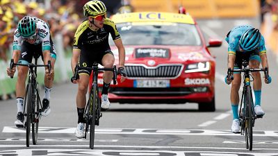 Британец Йейтс выиграл 12-й этап "Тур де Франс"