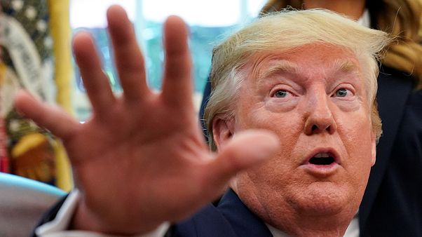 Trump diz que EUA abateram drone iraniano Trump diz que EUA abateram drone iraniano