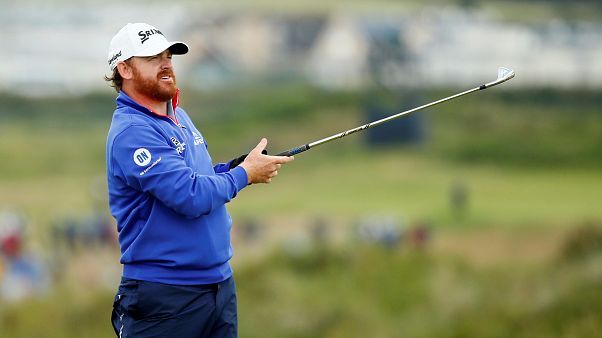 J.B. Holmes, leader dopo la prima giornata del British Open. J.B. Holmes, leader dopo la prima giornata del British Open.
