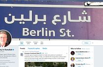 Screenshot: Twitter-Account der deutschen Vertretung in Ramallah