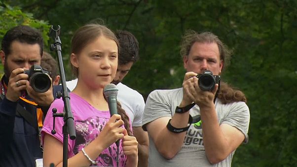 Greta Thunberg bei Fridays for Future in Berlin Greta Thunberg bei Fridays for Future in Berlin