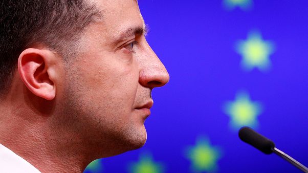 El presidentede Ucrania, Volodímir Zelenski El presidentede Ucrania, Volodímir Zelenski