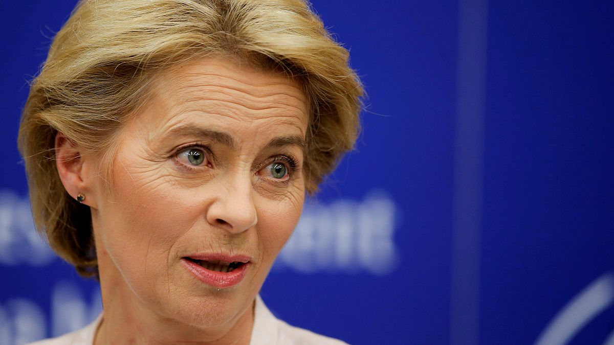 Elected European Commission President Ursula von der Leyen 