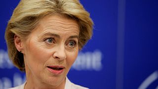 Elected European Commission President Ursula von der Leyen