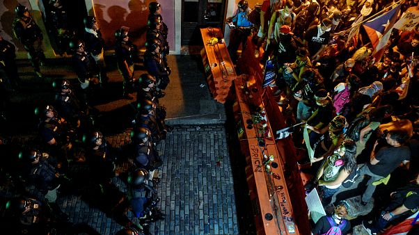 Πουέρτο Ρίκο: Διαδηλώσεις κατά του κυβερνήτη Πουέρτο Ρίκο: Διαδηλώσεις κατά του κυβερνήτη