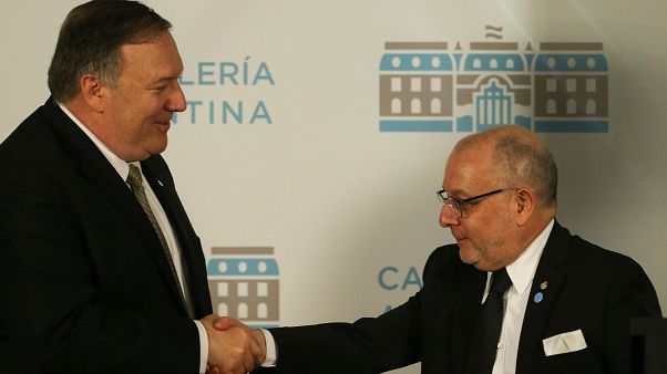 ABD Dışişleri Bakanı Pompeo ve Arjantin Dışişleri Bakanı Faurie ABD Dışişleri Bakanı Pompeo ve Arjantin Dışişleri Bakanı Faurie