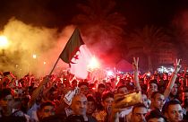 قهرمانی الجزایر در جام ملت‌های آفریقا؛ جشن شبانه هواداران