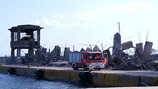 Sismo na Grécia destrói Porto de Pireu