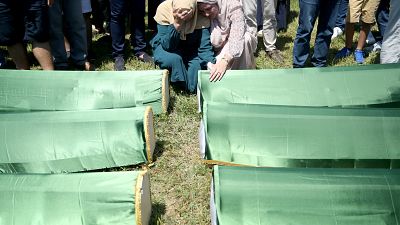 Tömeges temetést tartottak Boszniában