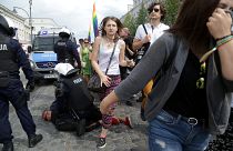 Grupos ultranacionalistas polacos atacan el primer desfile LGTBI de la historia de Bialystok
