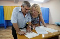 Выборы на Украине начались