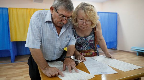 Выборы на Украине начались Выборы на Украине начались