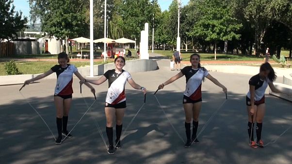 Portugal é campeão do mundo de salto à corda Portugal é campeão do mundo de salto à corda
