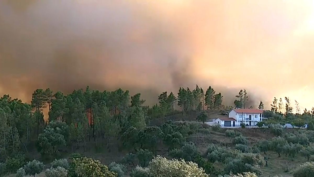 Incendie majeur dans le centre du Portugal
