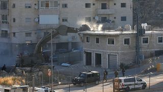 İsrail Doğu Kudüs'te Filistinlilere ait binaların yıkımına başladı