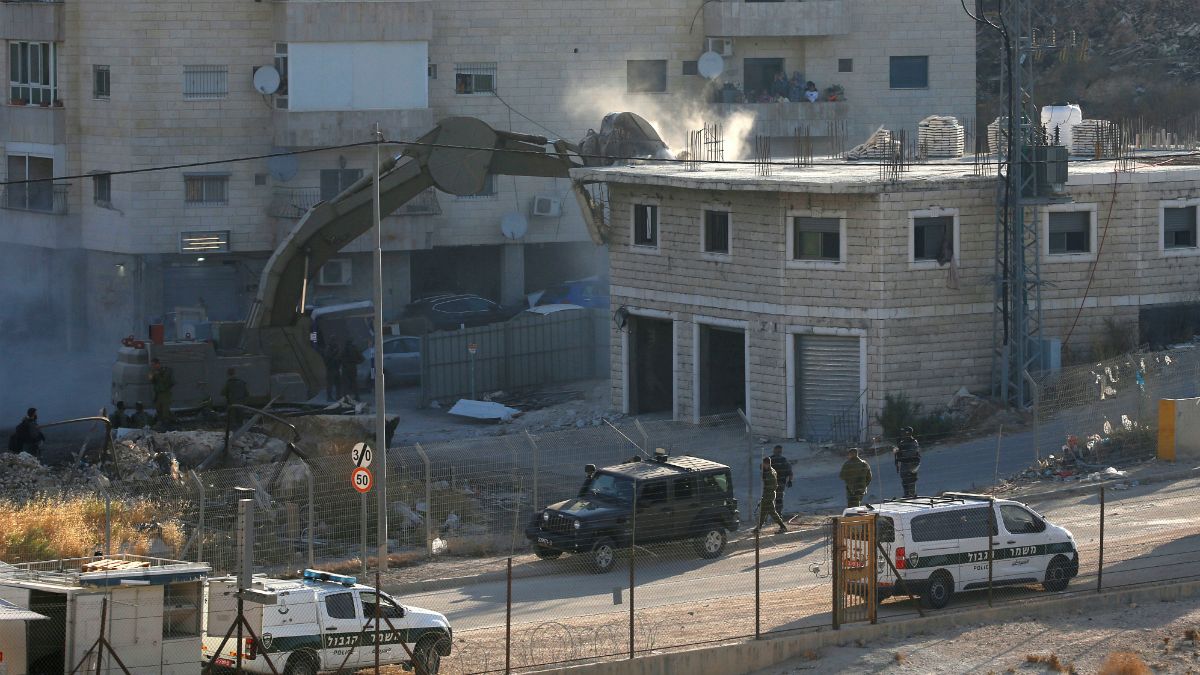 اسرائیل عملیات تخریب منازل مسکونی فلسطینیان در حومه بیت المقدس را آغاز کرد