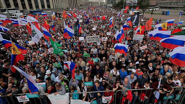 Planned Daily Protests Follow Huge Moscow Rally Over Free And Fair Elections Euronews