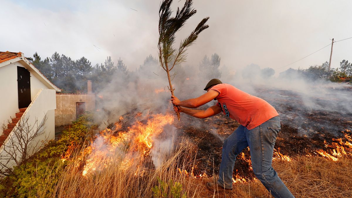 В центральных районах Португалии бушуют пожары
