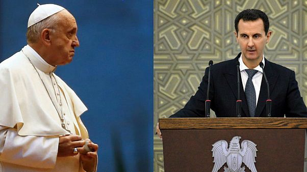 Papa Francis / Beşşar Esad Papa Francis / Beşşar Esad