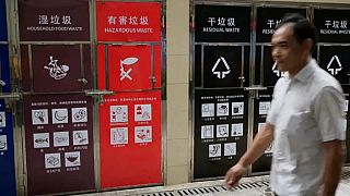 China: Schanghai lernt Mülltrennung