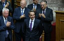 158 zu 142 Stimmen: Parlament spricht Mitsotakis Vertrauen aus