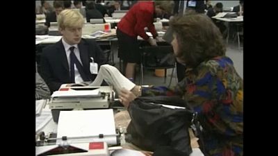 Memórias sobre o jornalista Boris Johnson em Bruxelas