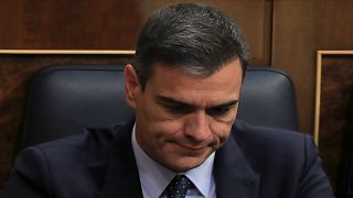 Investidura de Pedro Sánchez chumbada no parlamento